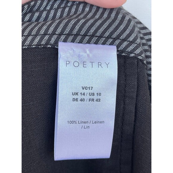 POETRY LINEN SHORTS SIZE 10 - Picture 11 of 12